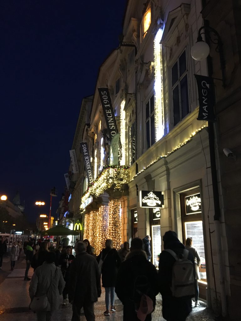 Shopping in Prag